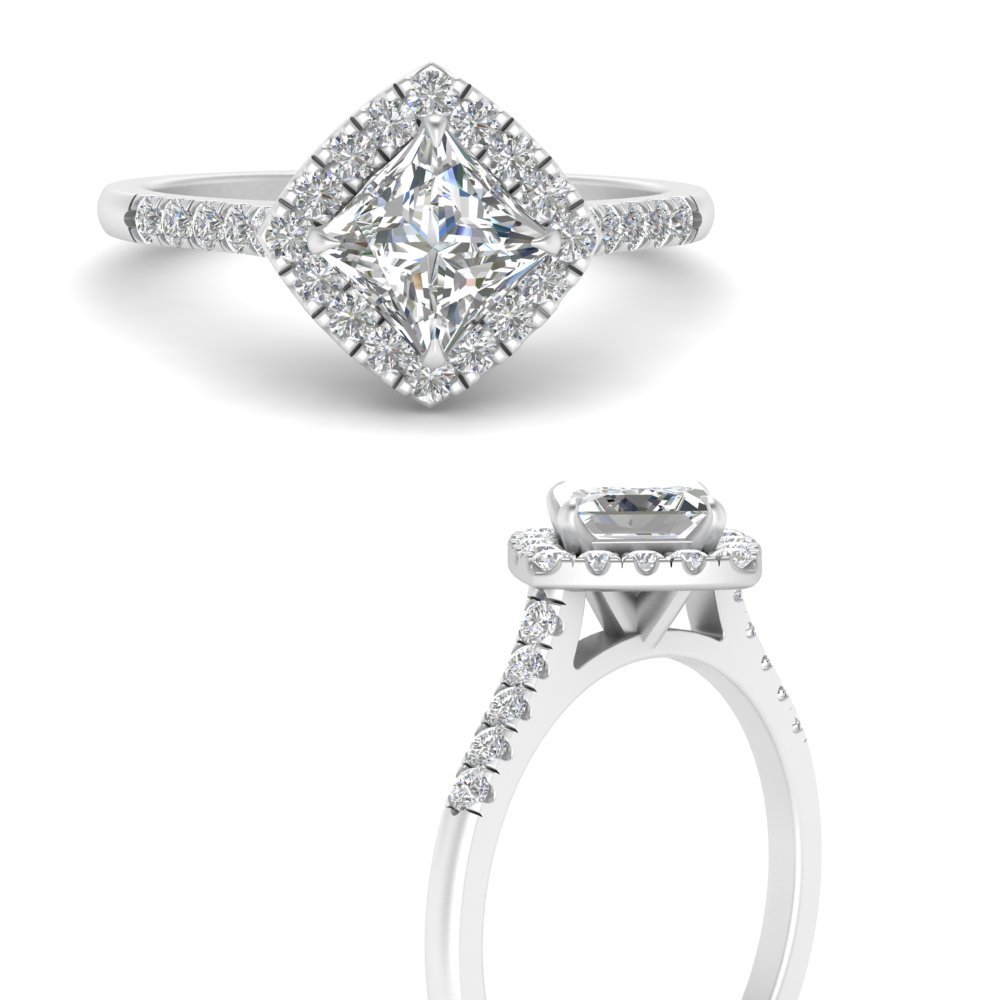 Square Engagement Rings