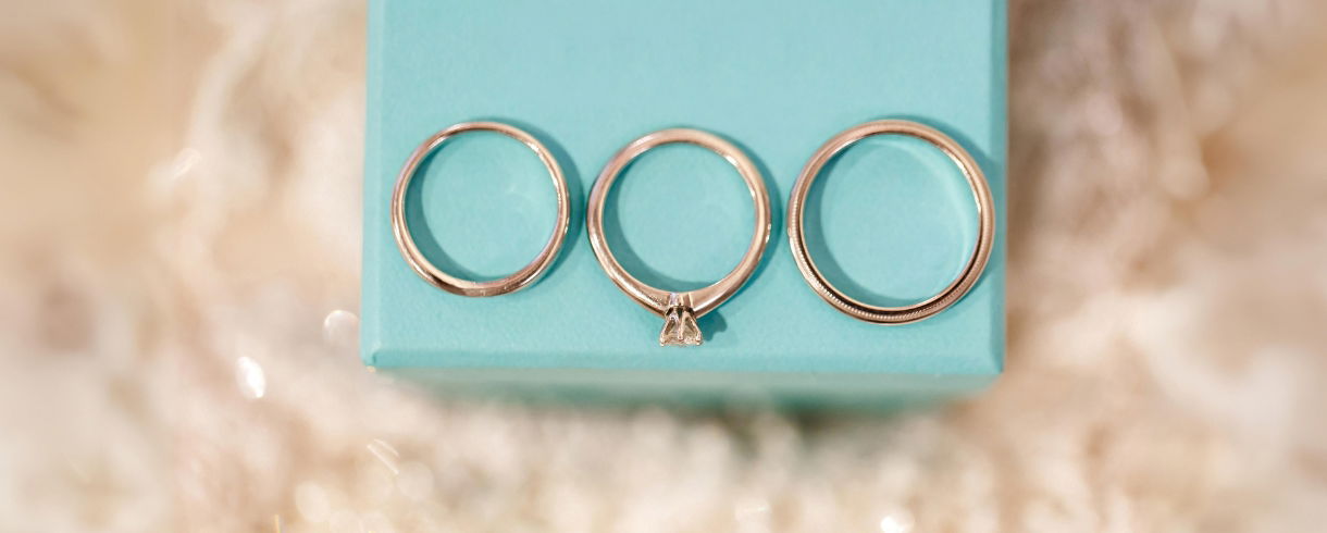How To Stack Wedding Bands With Your Engagement Rings